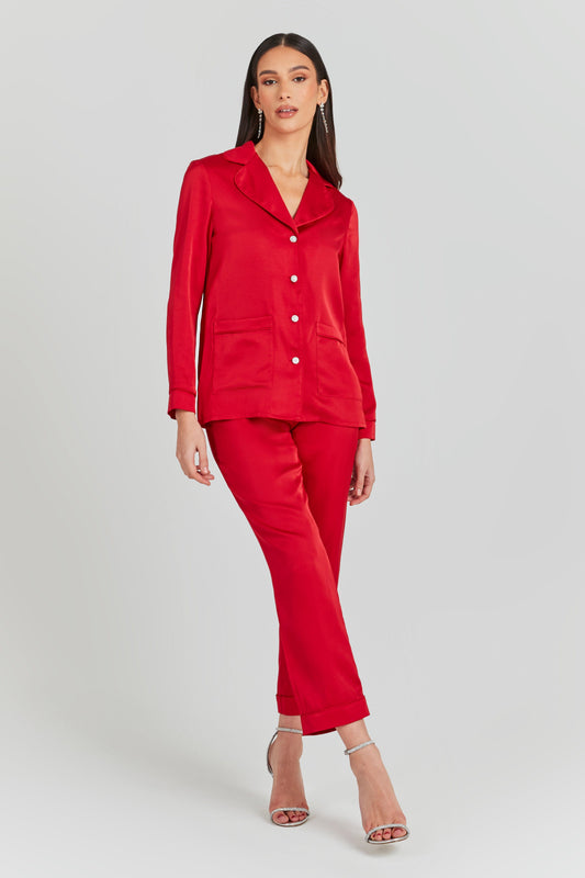 Kelsey Red Pajamas