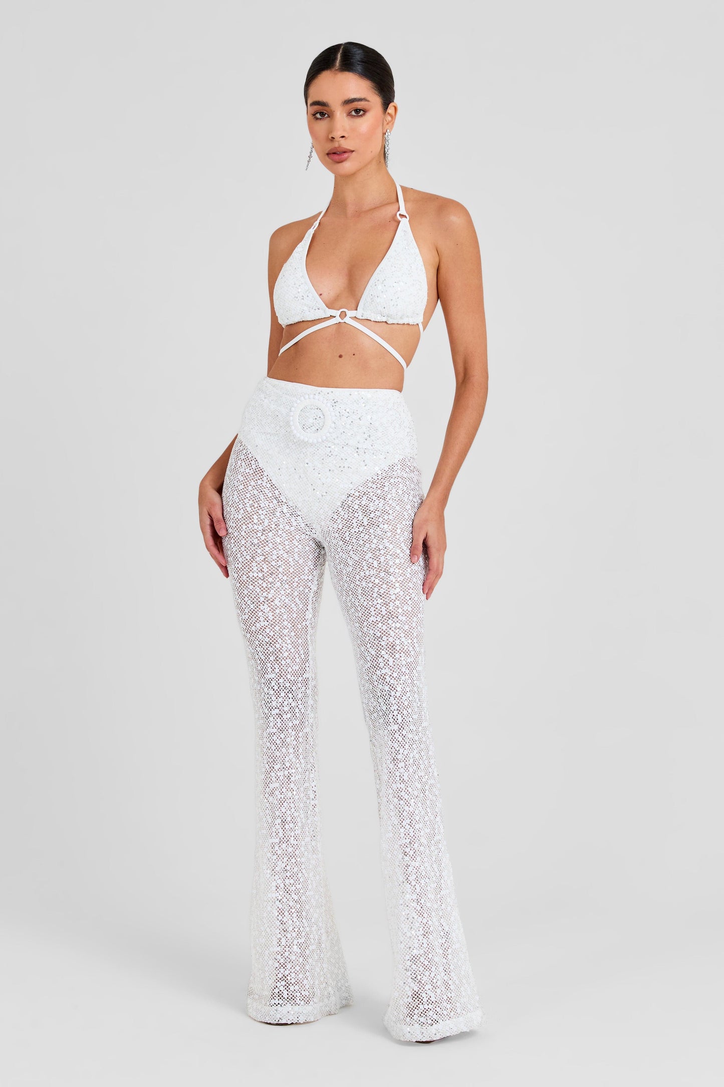 Adele White Pants