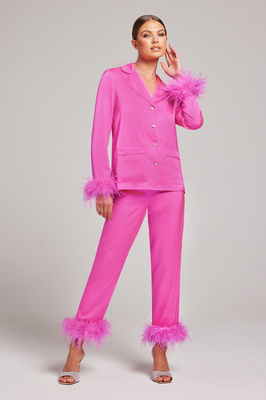 Darcie Hot Pink Pyjamas