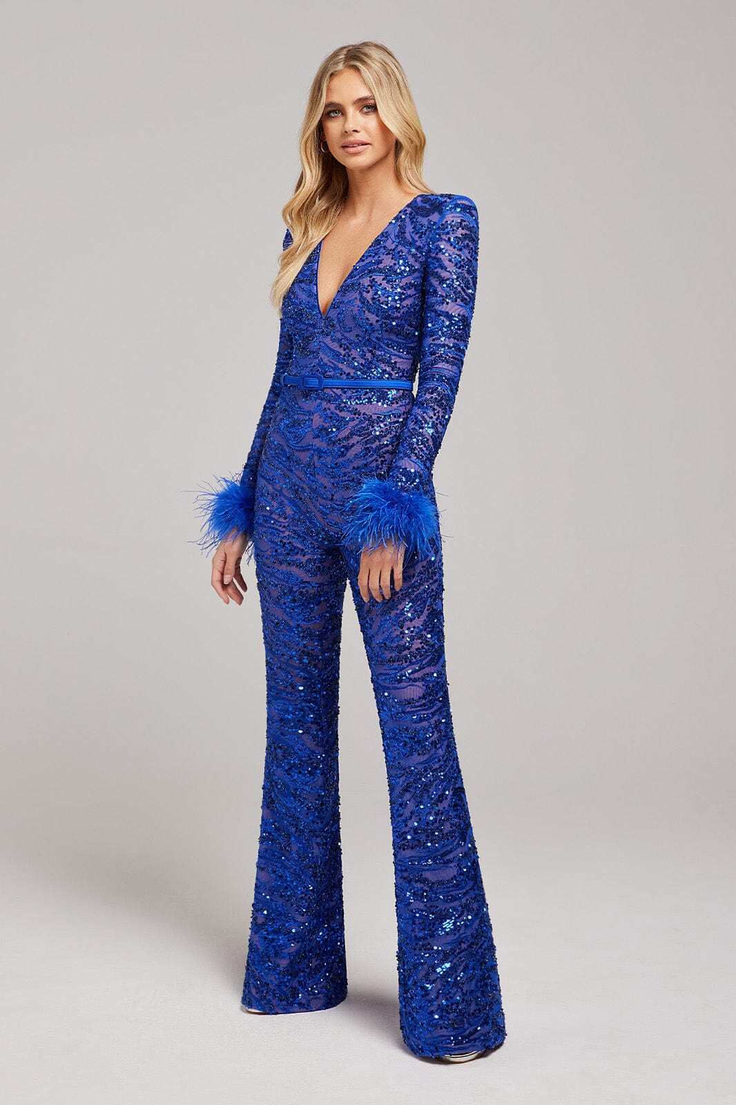 Tia Blue Jumpsuit