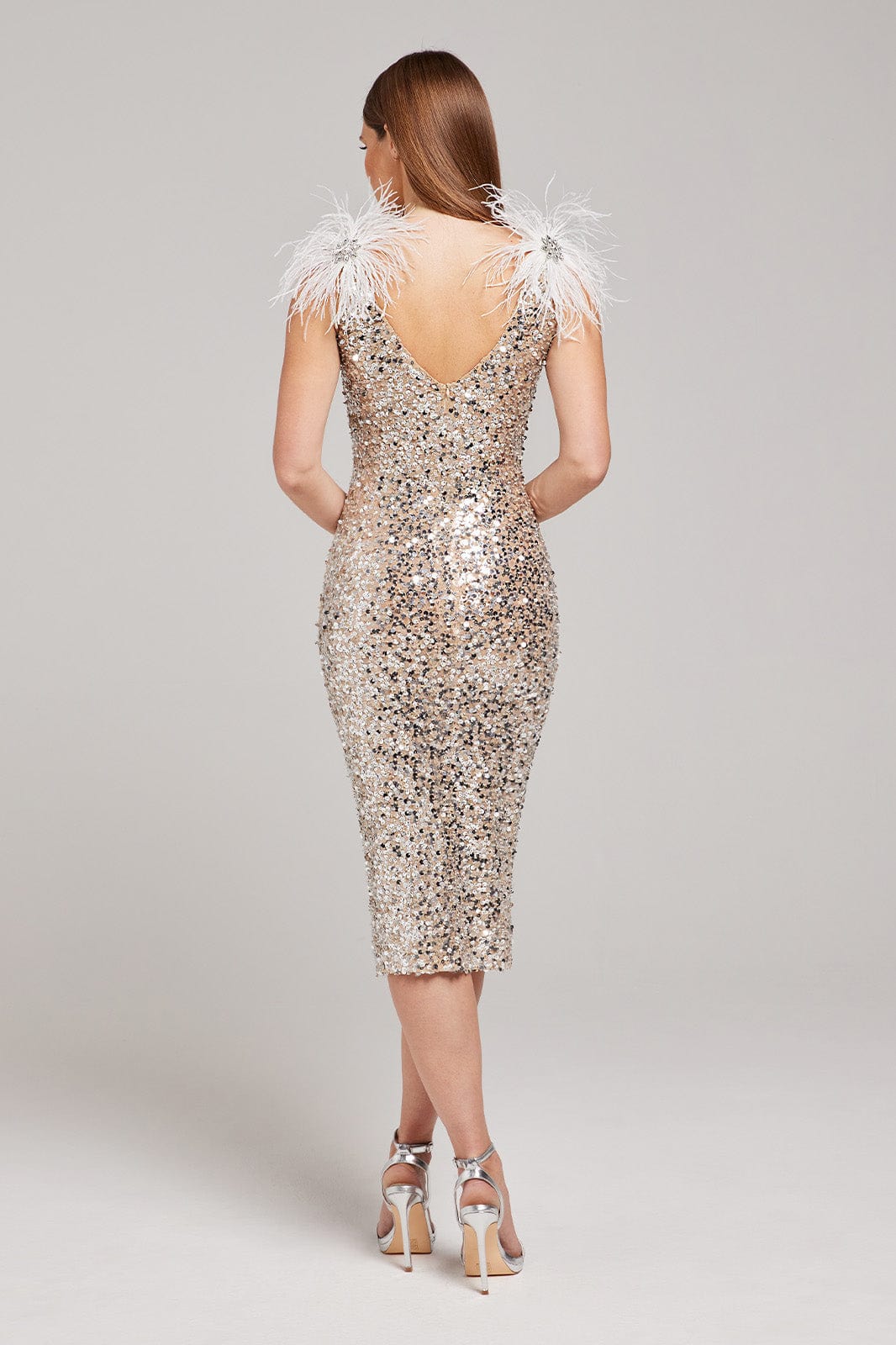 Layla Metallic Dress