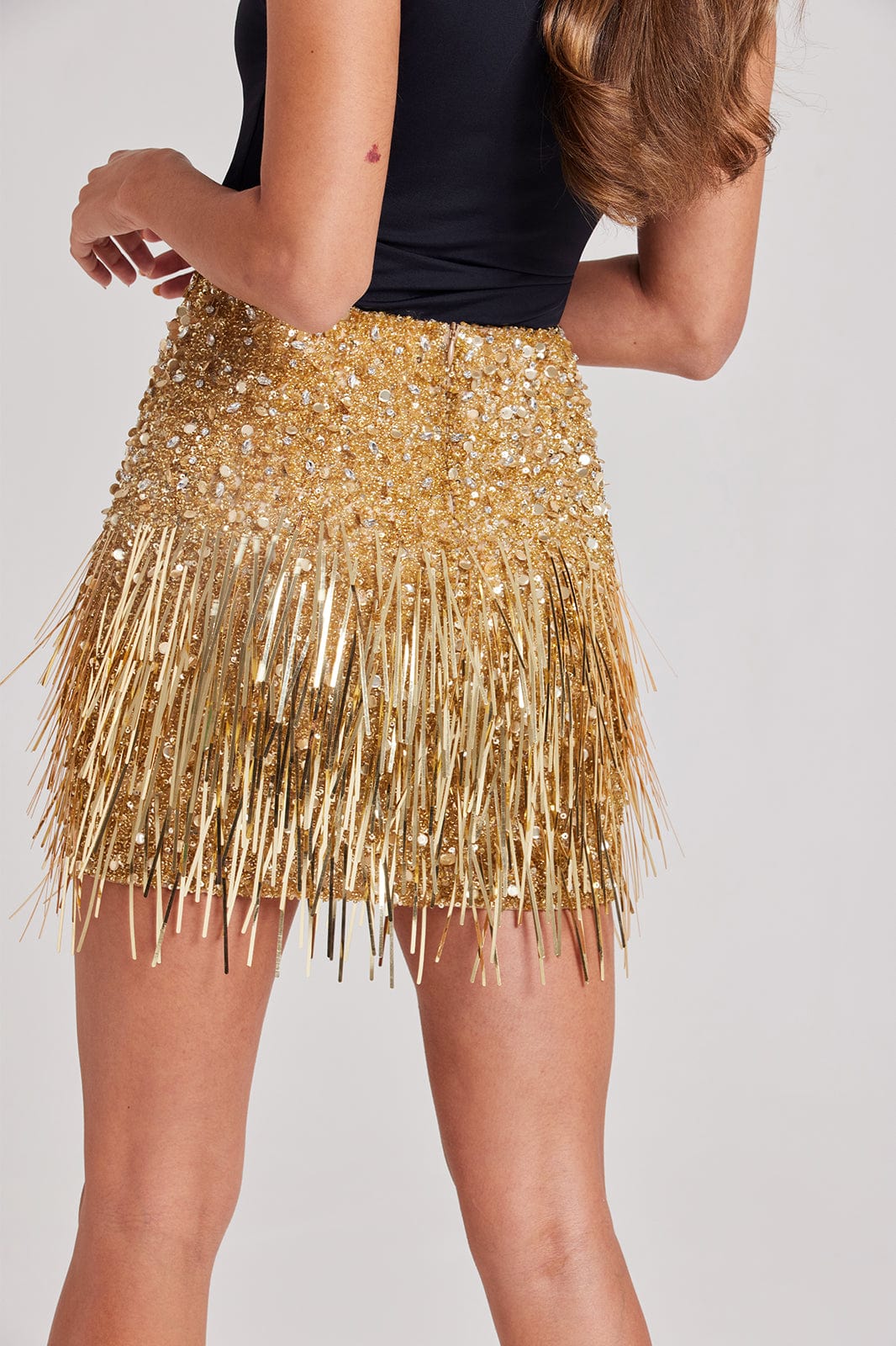 Gia Gold Skirt
