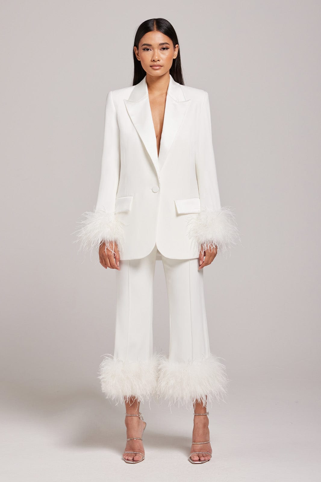 Margot White Trousers