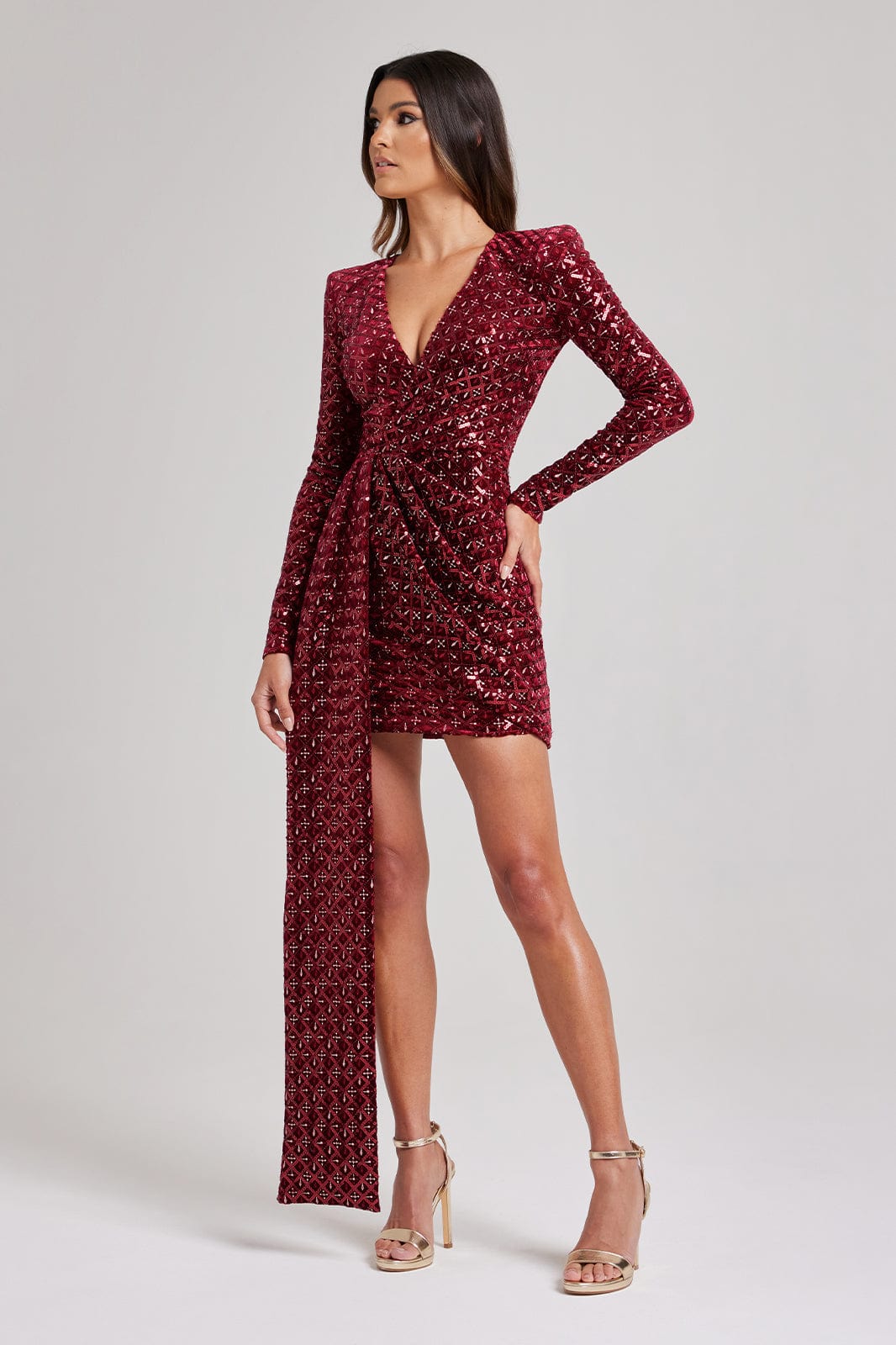 Chrissy Red Dress
