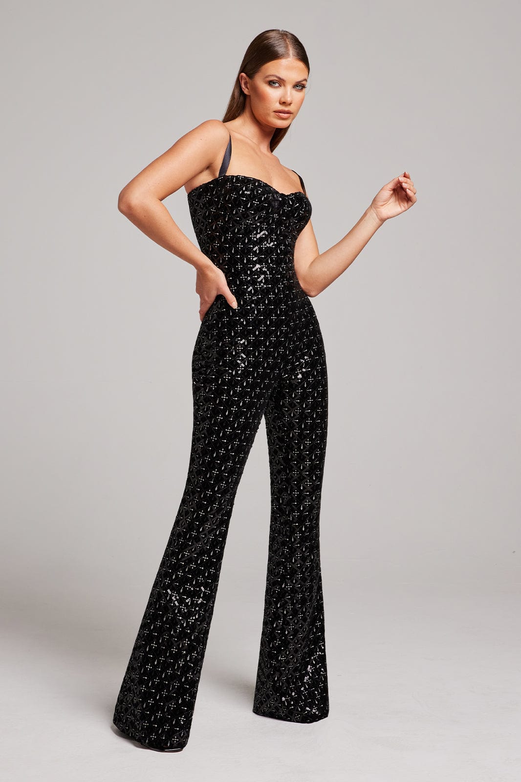 Hailey Black Jumpsuit