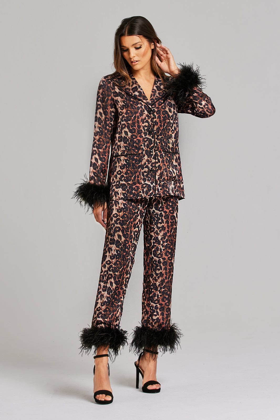 Darcie Leopard Pyjamas