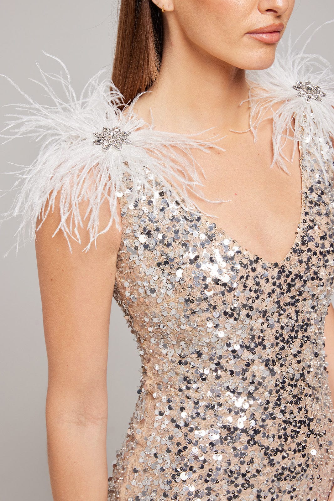 Layla Metallic Dress