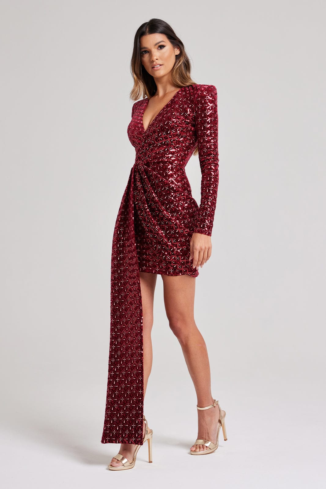 Chrissy Red Dress