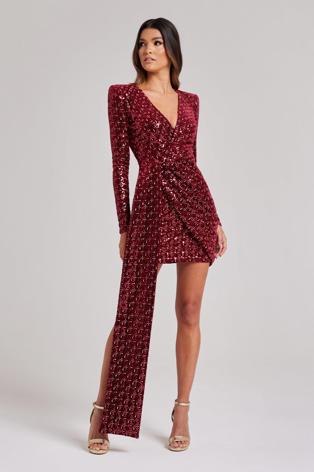 Chrissy Red Dress