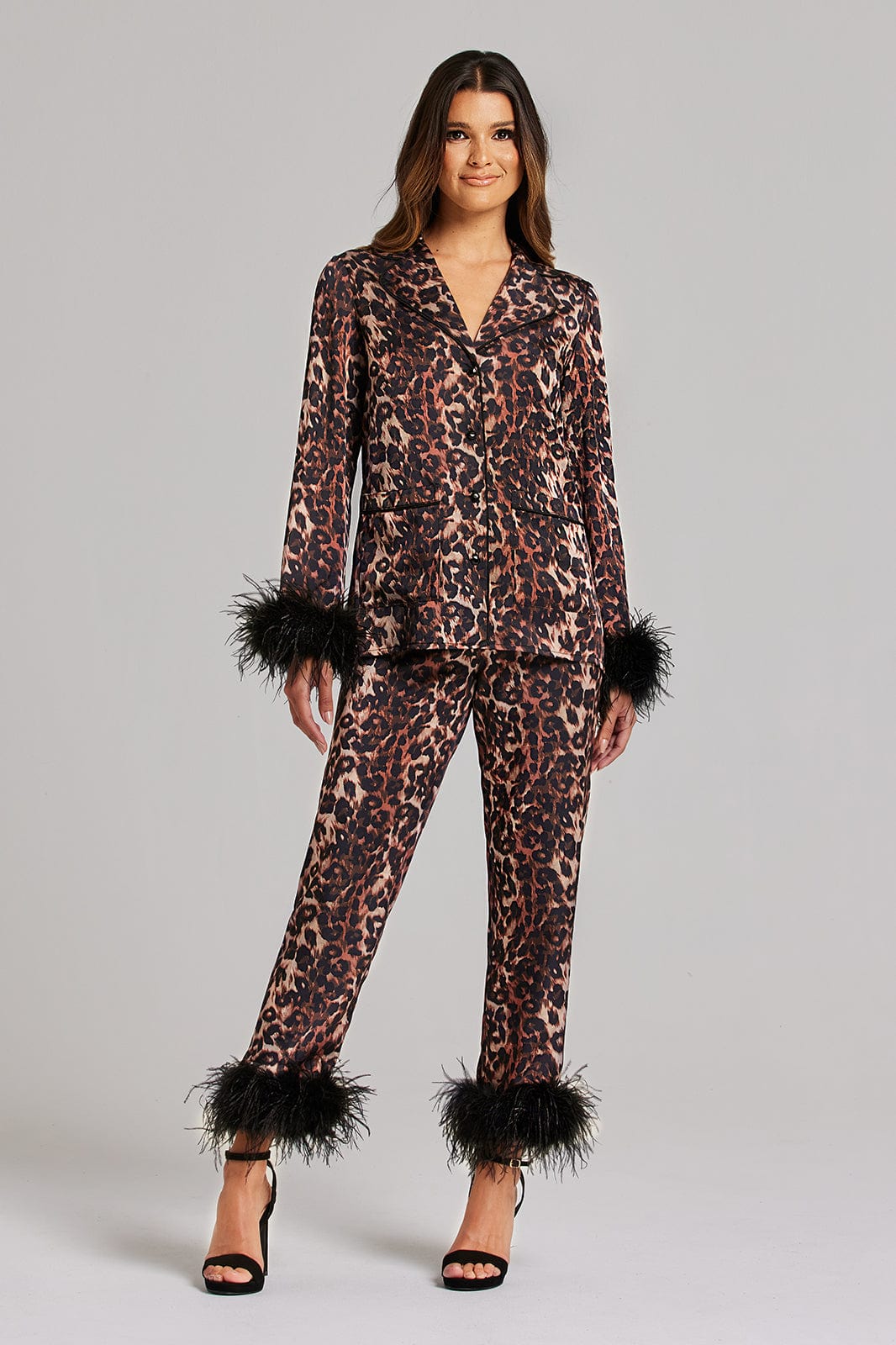Darcie Leopard Pyjamas