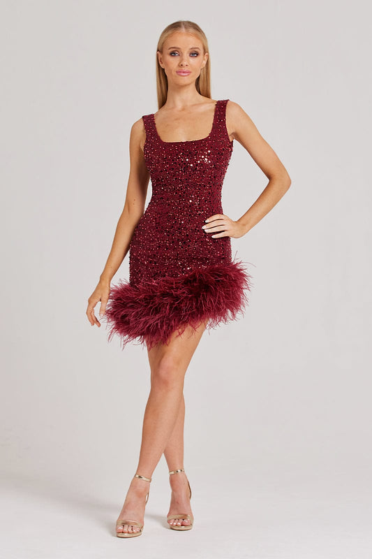 Evie Red Dress