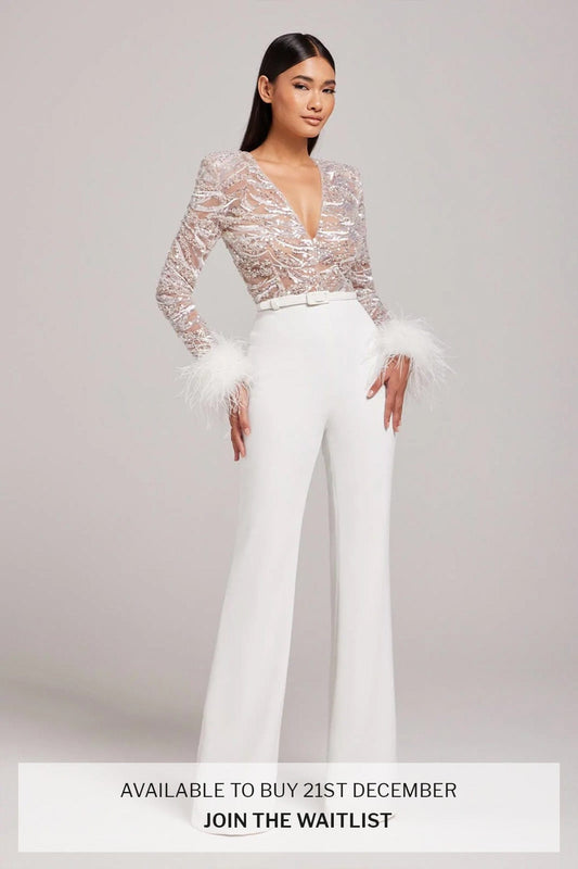 Alexa White Jumpsuit