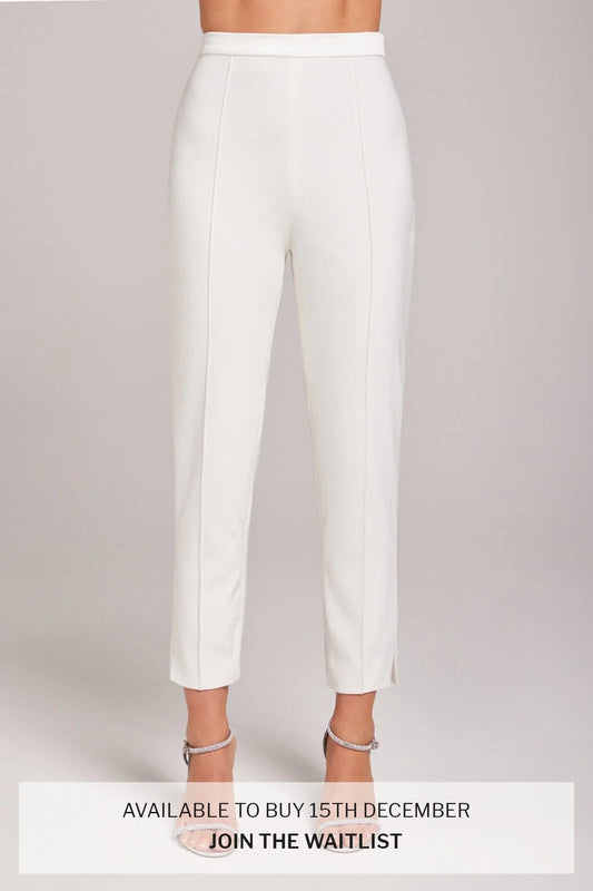 Camille White Trousers