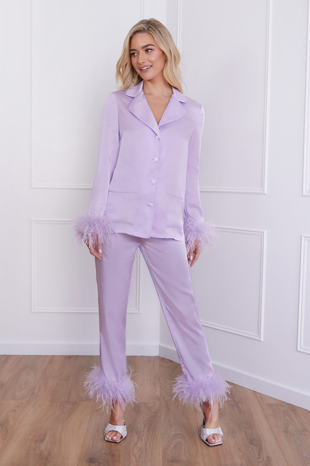 Darcie Lilac Pyjamas