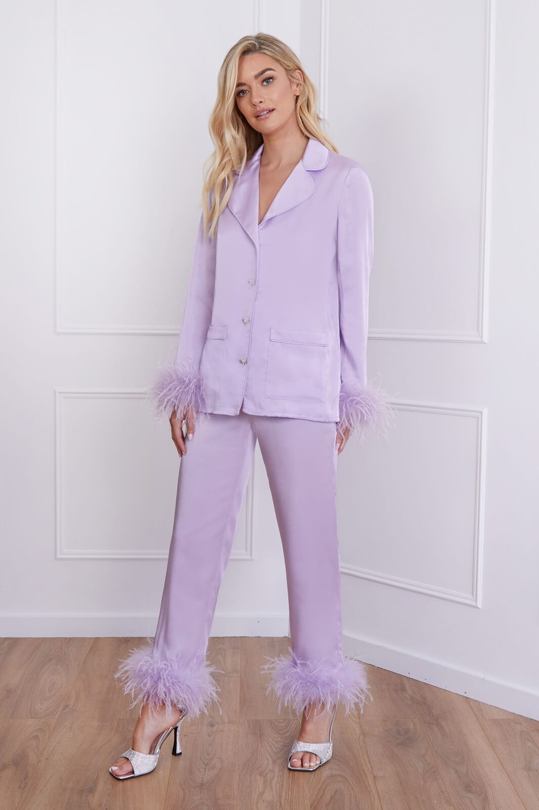 Darcie Lilac Pyjamas