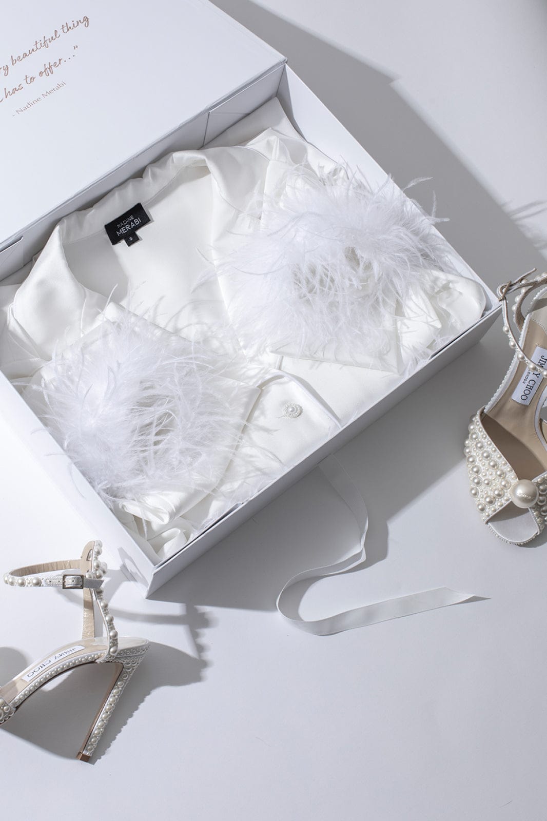 Darcie White Pyjamas