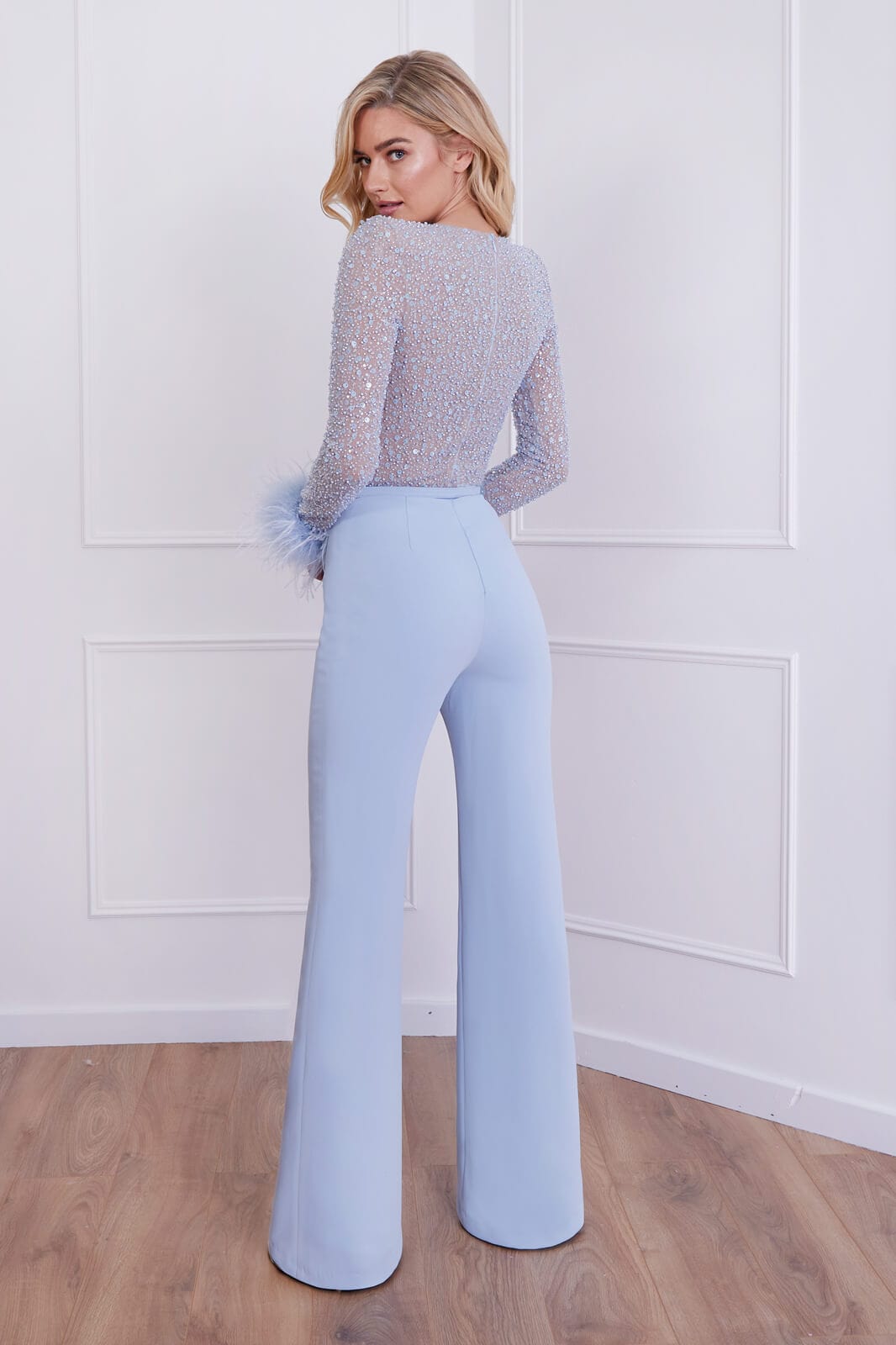 Amelia Blue Jumpsuit