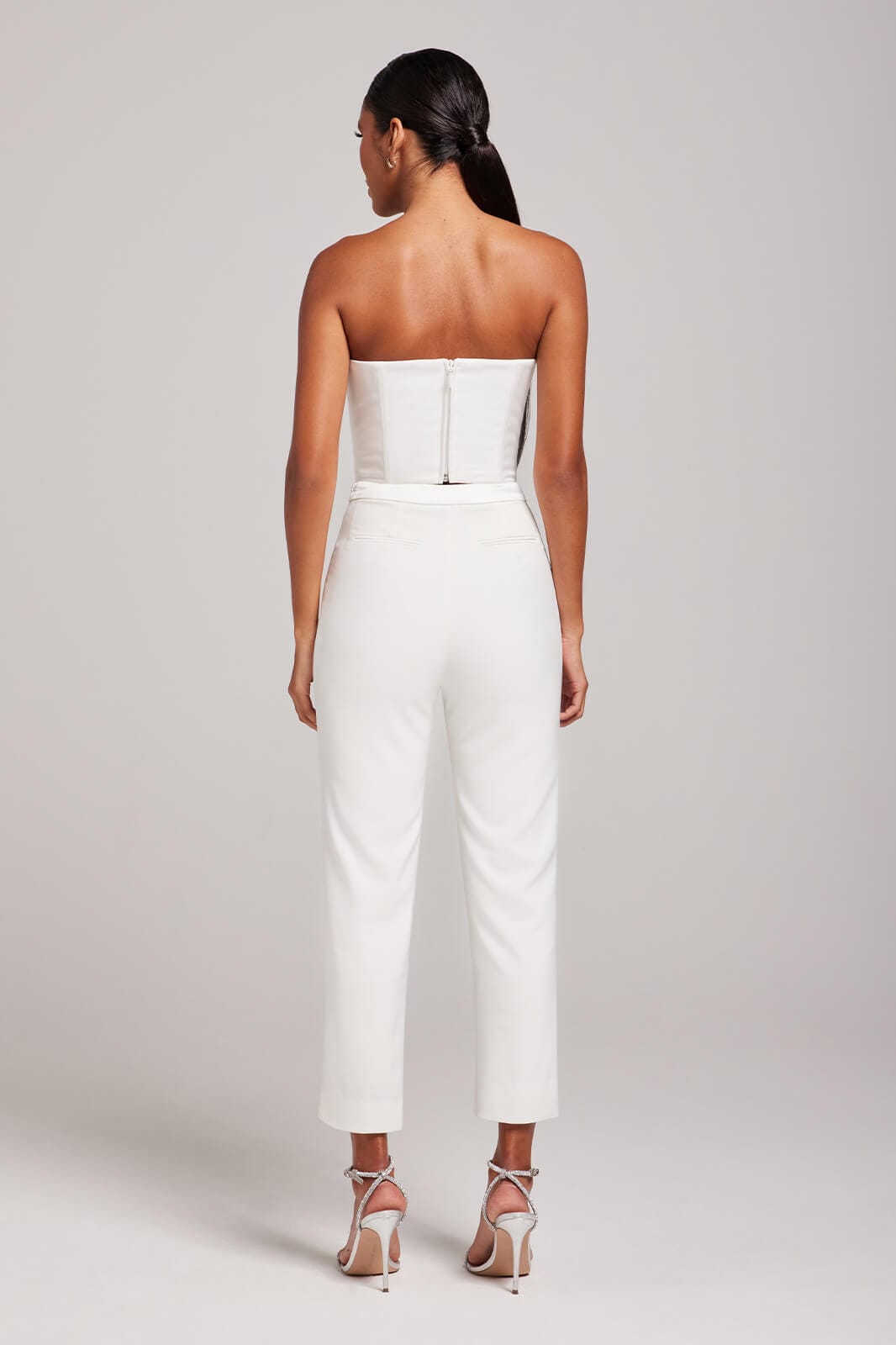 Ella White Corset Top