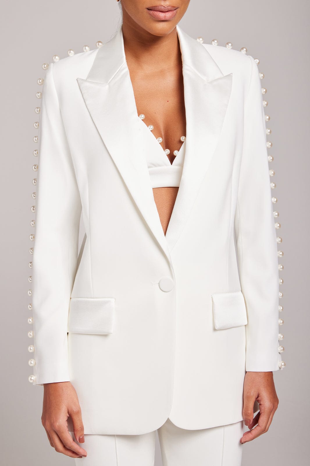 Charlotte White Blazer