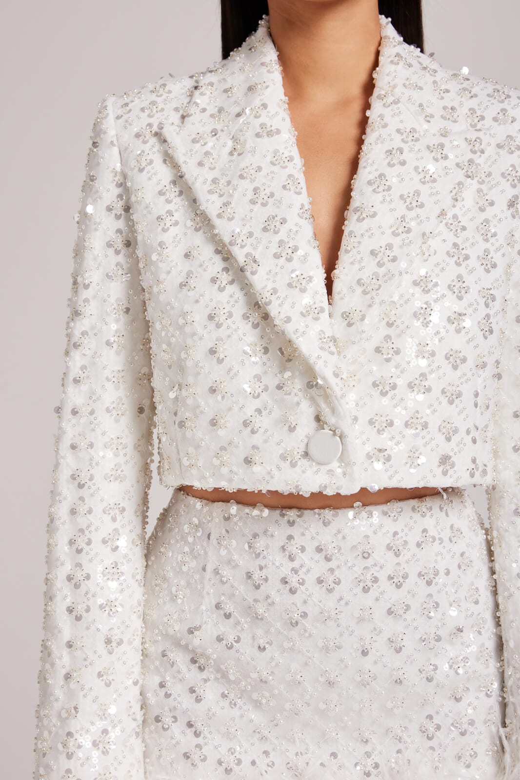 Clara White Blazer