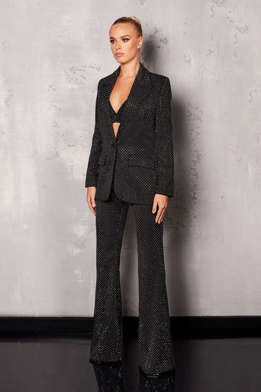 Kira Black Blazer