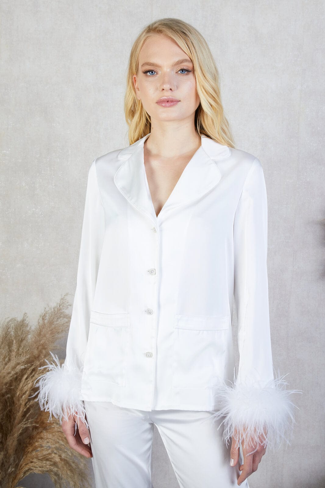 Darcie White Pyjamas