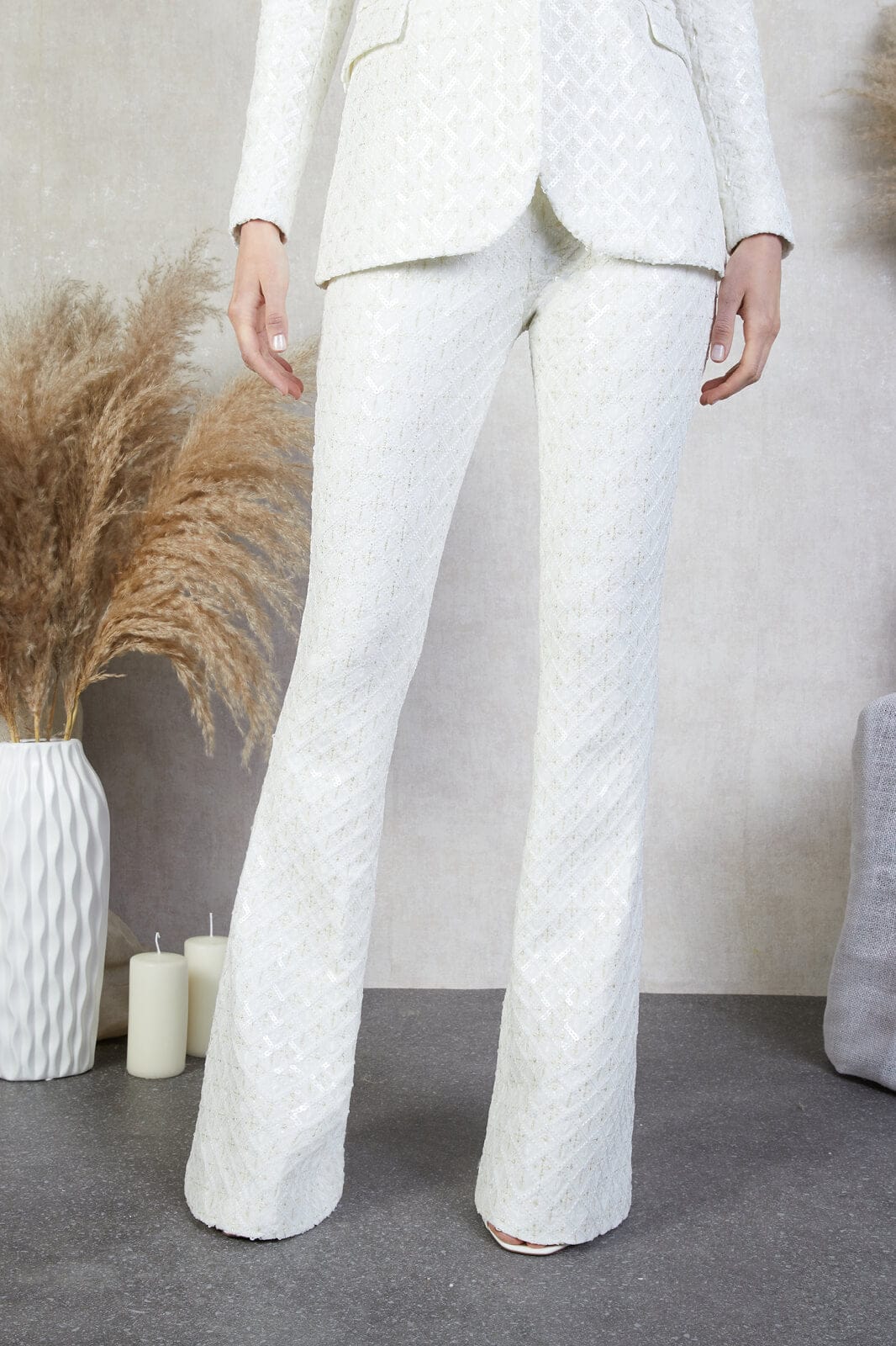 Meghan White Trousers