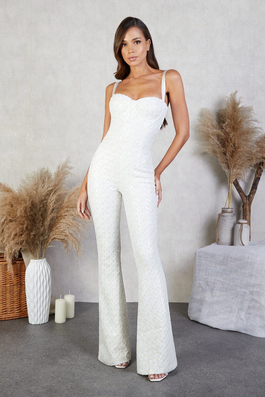 Hailey White Jumpsuit