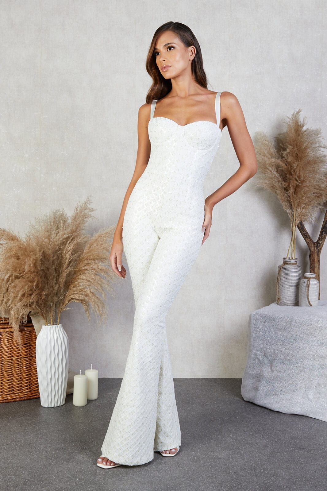 Hailey White Jumpsuit