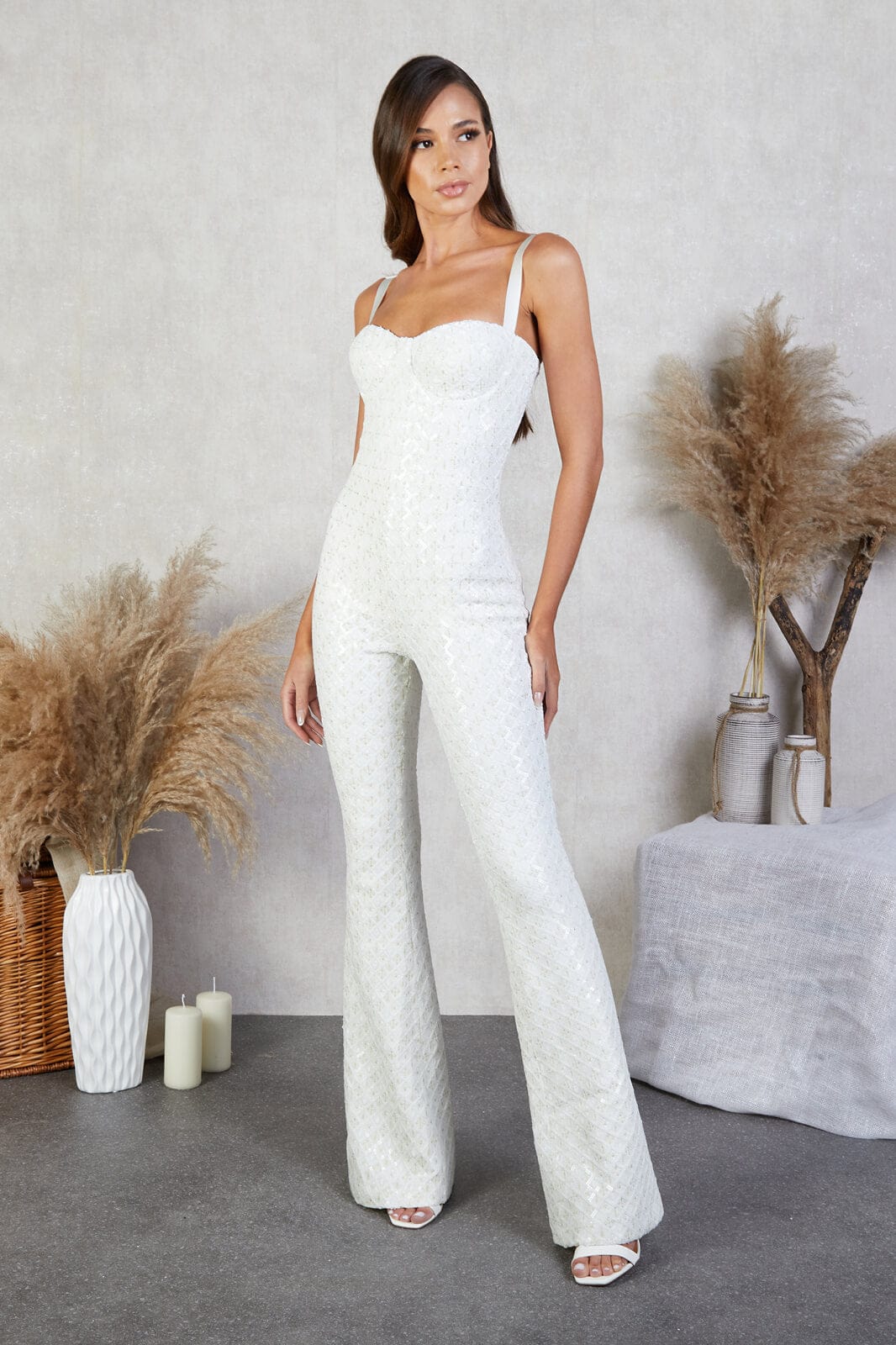 Hailey White Jumpsuit