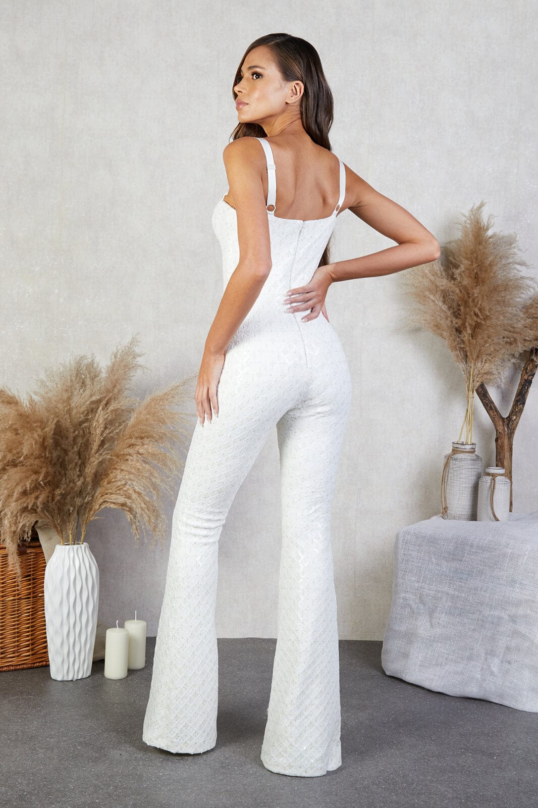 Hailey White Jumpsuit