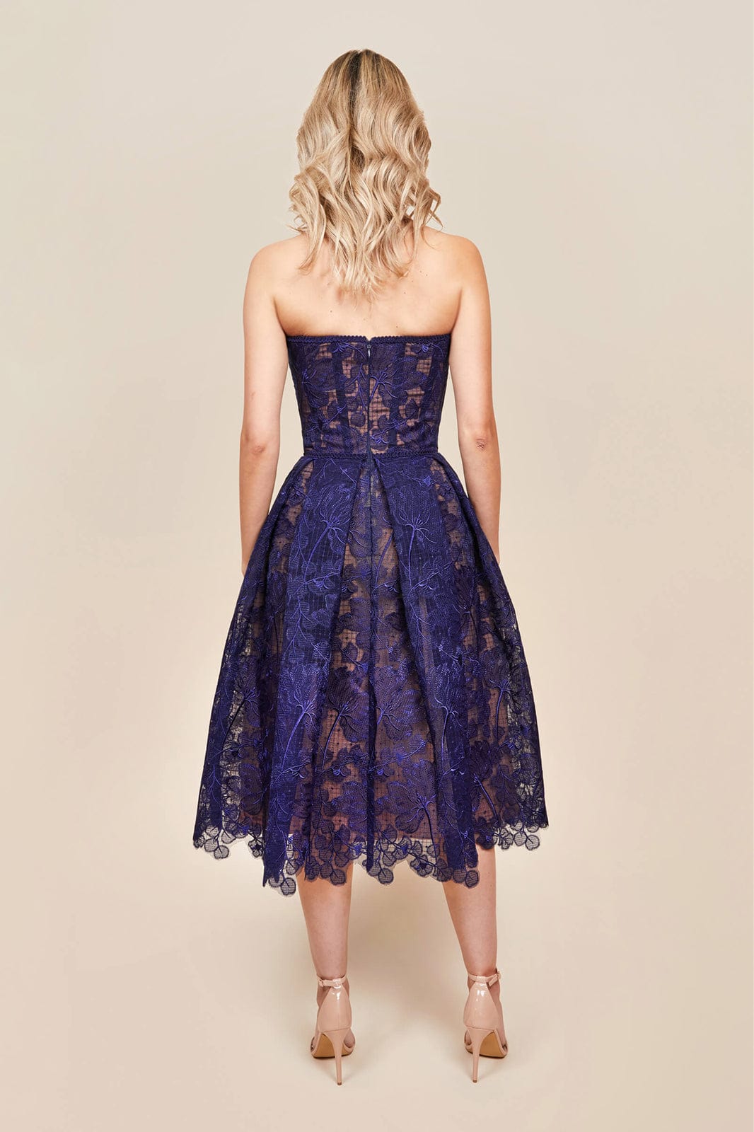 Olivia Navy Dress