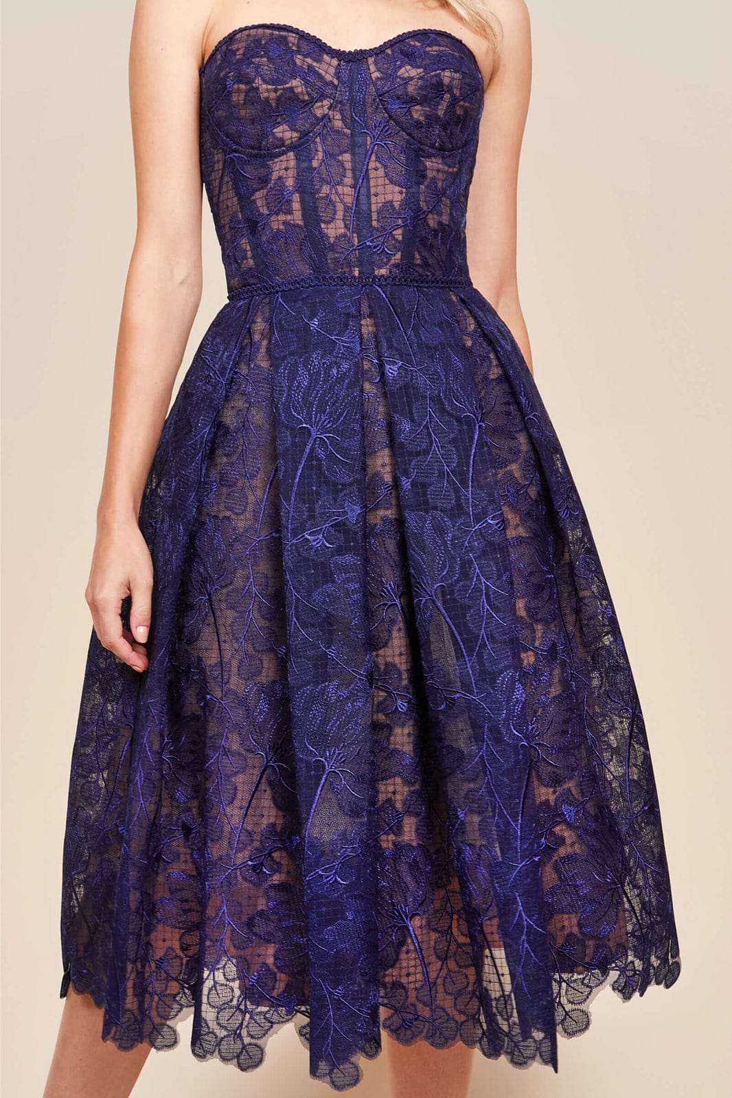 Olivia Navy Dress