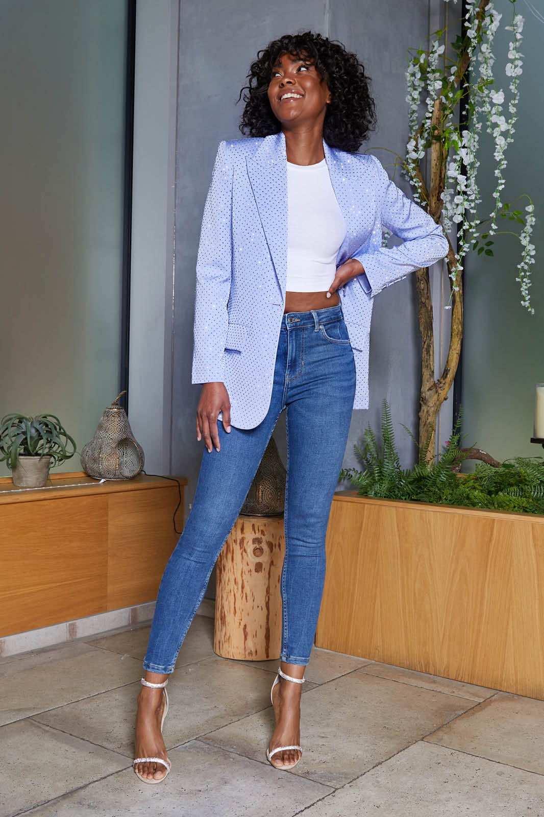 Kira Blue Blazer