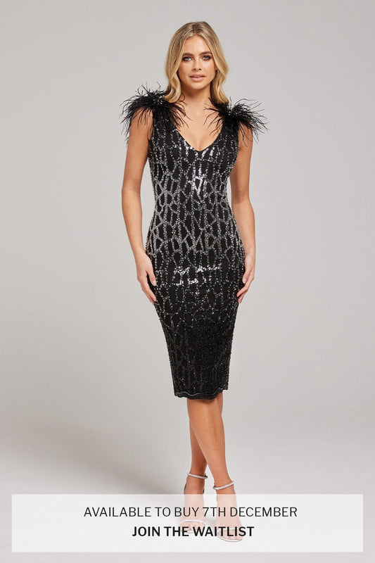 Estella Black Dress
