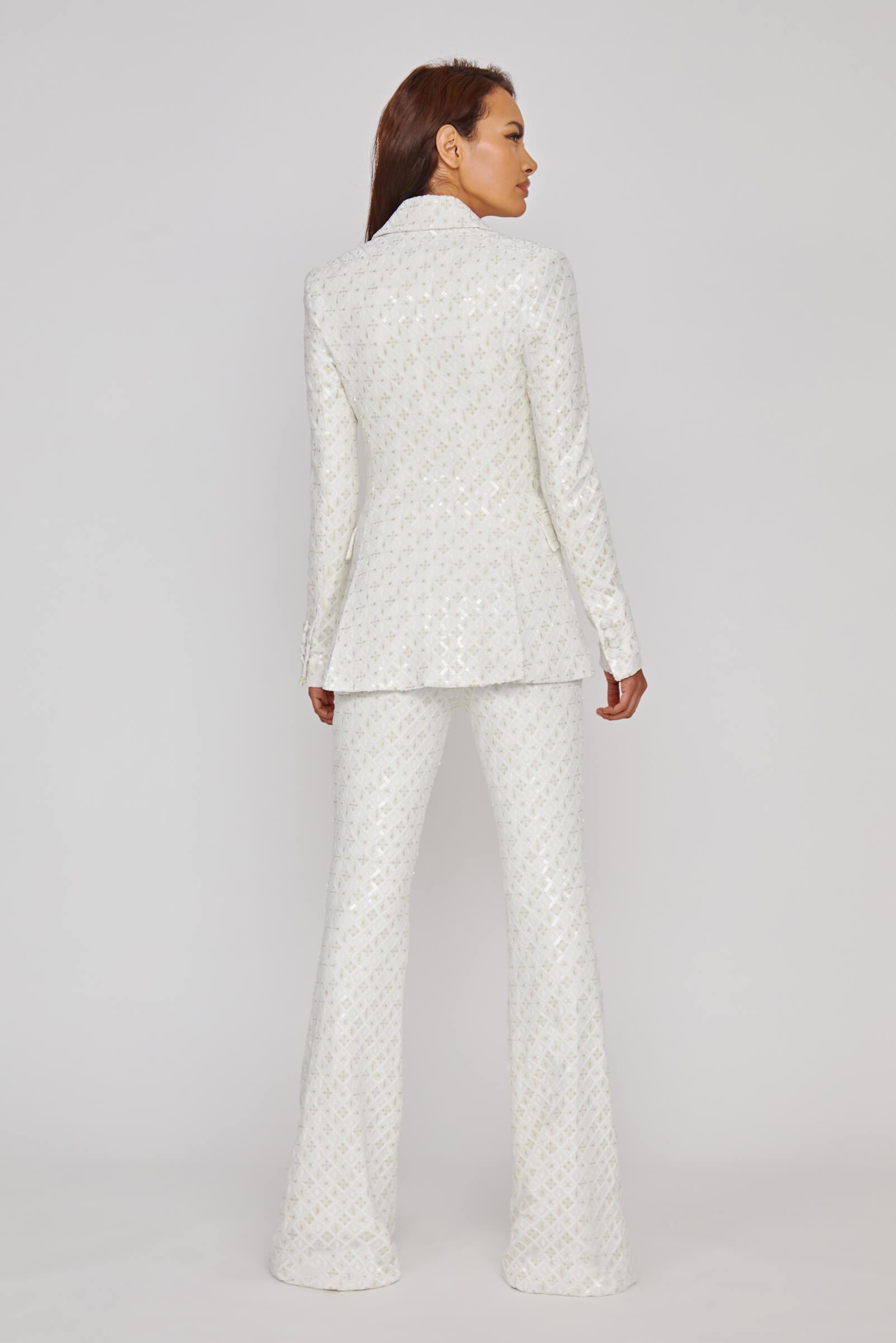 Meghan White Trousers