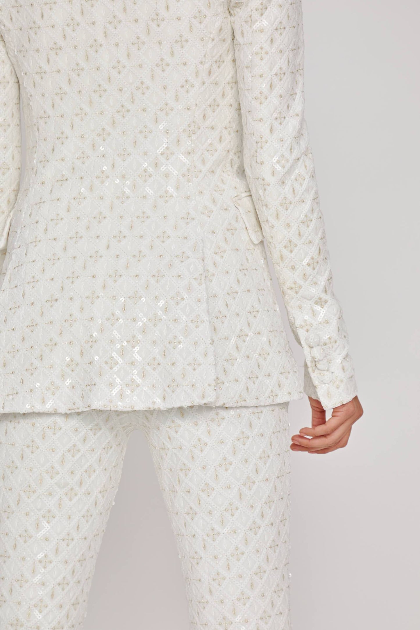 Meghan White Trousers