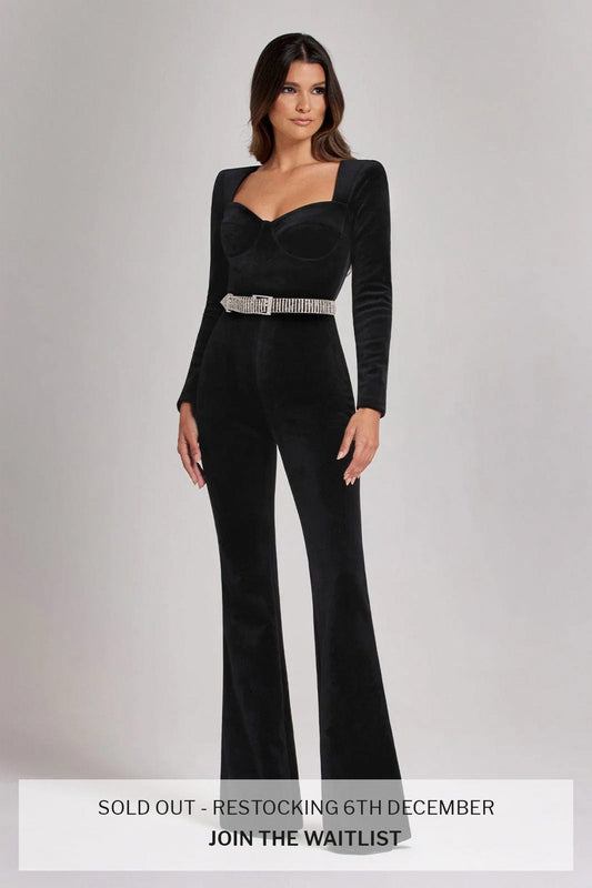 Natalia Black Jumpsuit